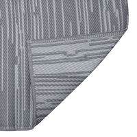 vidaXL Utomhusmatta ARAKIL antracit 140x200 cm PP