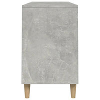 vidaXL Skoskåp betonggrå 102x36x60 cm konstruerat trä