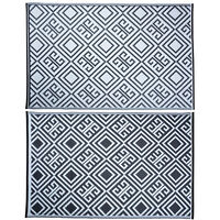 Esschert Design Esschert Design Utomhusmatta 120x186 cm grafisk OC12