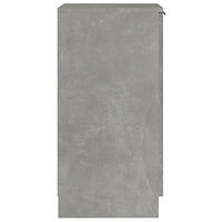 vidaXL Skoskåp betonggrå 30x35x70 cm konstruerat trä