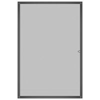 vidaXL Insektsnät för fönster antracit 90x120 cm