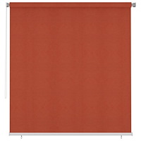 vidaXL Rullgardin utomhus 225 (B) x 230 (H) cm terrakotta HDPE