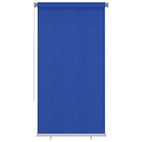 vidaXL Rullgardin utomhus 125 (B) x 230 (H) cm blå HDPE