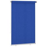 vidaXL Rullgardin utomhus 145 (B) x 230 (H) cm blå HDPE