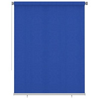 vidaXL Rullgardin utomhus 185 (B) x 230 (H) cm blå HDPE