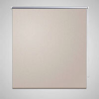 vidaXL Rullgardin mörkläggande 60x120 cm beige