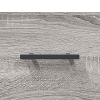 vidaXL Skobänk grå sonoma 102x35x55 cm konstruerat trä