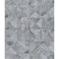 Noordwand Noordwand Tapet Topchic Graphic Shapes Facet metallic grå
