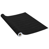 vidaXL Dekorplast 2 st mörkt trä 500x90 cm PVC