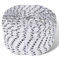 vidaXL Båtlina 8 mm x 50 m polyester