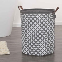 Sealskin Sealskin Tvättkorg Diamonds grå 60 L 362302012