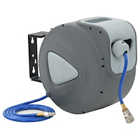 vidaXL Automatisk luftslangvinda 1/4" 20 m