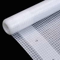vidaXL Leno presenning 260 g/m² 2x20 m vit