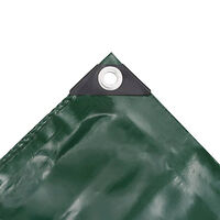 vidaXL Presenning 650 g/m² 3,5x5 m grön
