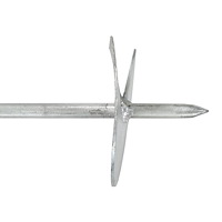 vidaXL Jordankare 10 st 10x60 cm galvaniserad metall