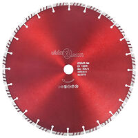 vidaXL Diamantklinga med Turbo Steel 350 mm