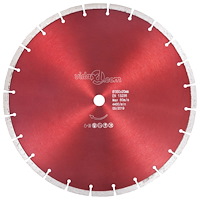vidaXL Diamantklinga stål 350 mm