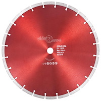 vidaXL Diamantklinga stål 350 mm