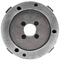 vidaXL 4-backs självjusterande svarvchuck 100 mm stål