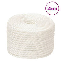 vidaXL Rep Vit 12 mm 25 m polypropylen