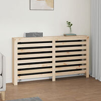vidaXL Elementskydd 153x19x84 cm massiv furu