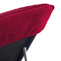 vidaXL Badhanddukar 4 st vinröd 60x135 cm tyg 400 gsm
