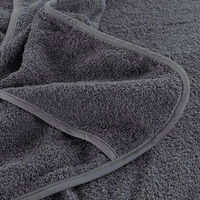 vidaXL Badhanddukar 4 st antracit 60x135 cm tyg 400 gsm