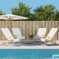 vidaXL Badhanddukar 4 st vita 60x135 cm tyg 400 gsm