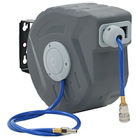vidaXL Automatisk luftslangvinda 1/4" 12 m