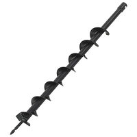 vidaXL Jordborr stål 60 mm