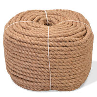 vidaXL Rep 100% Jute 10 mm 100 m