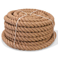vidaXL Rep 100% Jute 14 mm 250 m