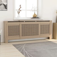 vidaXL Elementskydd MDF 205 cm