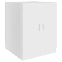 vidaXL Tvättmaskinsskåp vit 71x71,5x91,5 cm