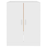 vidaXL Tvättmaskinsskåp vit 71x71,5x91,5 cm