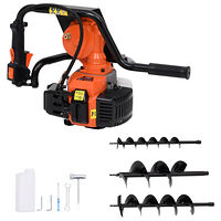 vidaXL Jordborr orange
