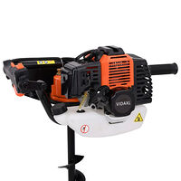 vidaXL Jordborr orange