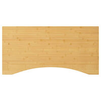 vidaXL Bordsskiva 80x40x4 cm bambu