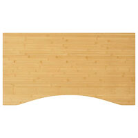 vidaXL Bordsskiva 110x60x4 cm bambu