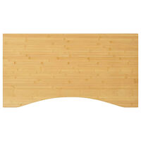 vidaXL Bordsskiva 100x60x2,5 cm bambu
