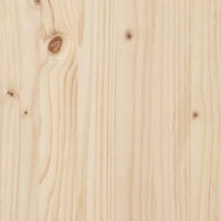vidaXL Skrivbordsskiva 100x60x2,5 cm massiv furu