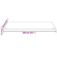 vidaXL Skrivbordsskiva 100x60x2,5 cm massiv furu