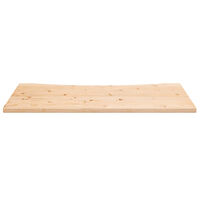 vidaXL Skrivbordsskiva 110x55x2,5 cm massiv furu