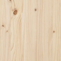 vidaXL Skrivbordsskiva 110x55x2,5 cm massiv furu