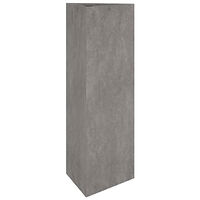 vidaXL Odlingslåda 30x26x75 cm rosttrögt stål