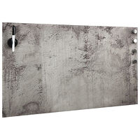 vidaXL Magnetisk tavla glasskiva 100x60 cm