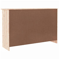 vidaXL Byrå ALTA 112x35x73 cm massiv furu
