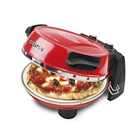 G3 Ferrari G3 Ferrari Pizzeria Snack Napoletana pizzajärn och pizzaugn 1 pizza/pizzor 1200 W Svart, Röd