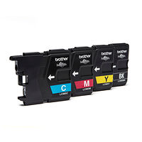 Brother Brother LC985VALBPDR - 4-pack - svart, gul, cyan, magenta - original - bläckpatron