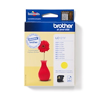 Brother Brother LC121Y bläckpatroner 1 styck Original Gul